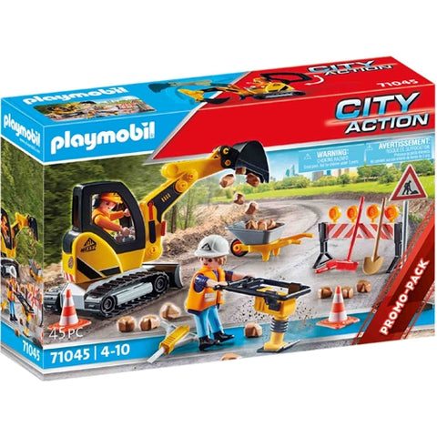 Playmobil  - Set de Constructie Playmobil Constructii de Drumuri