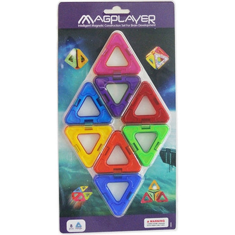 MagPlayer- Joc de Constructie Magnetic , 8 piese