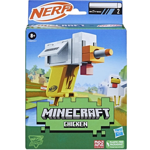 Hasbro  - Blaster Nerf Hasbro Minecraft Microshots Chicken