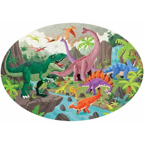 Sassi - Puzzle Cunoaste, Invata si Exploreaza Dinozauri, 205 piese