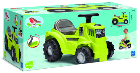 Tractoras Ride On cu spatiu pentru depozitare pentru copii, EC 4351