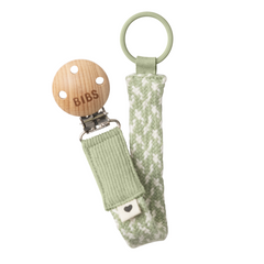 Bibs - Lănțișor clip pentru suzeta, Sage/Ivory
