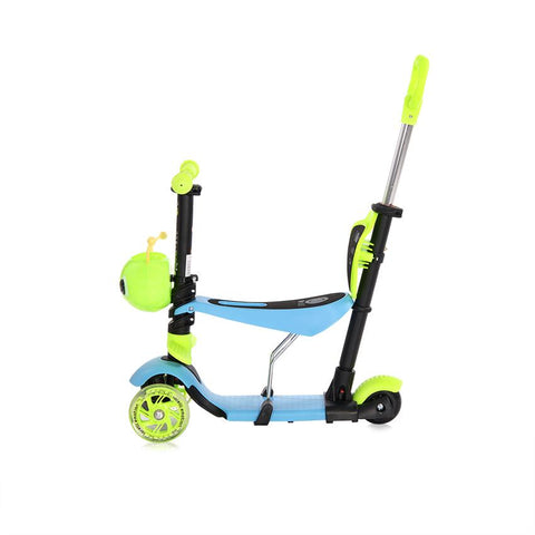 Trotineta pentru copii Smart Plus, Blue & Green