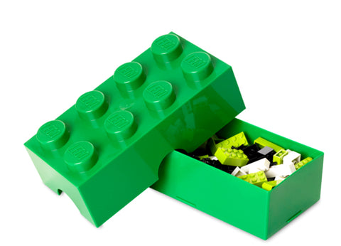 Cutie LEGO pentru sandwich verde inchis