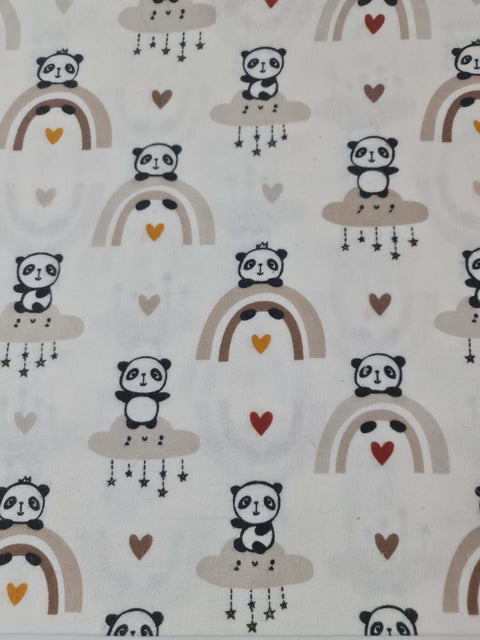 Scutec multifunctional finet 65x90 cm, Panda crem Kreis