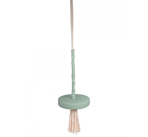 Leagan din lemn si spuma pentru copii RingSwing by BabySteps, Catifea Velvet Mint