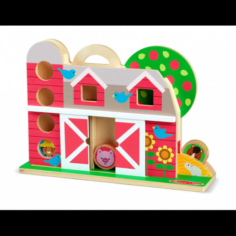 Set de joaca din lemn Acrobatii la Ferma colectia GO TOTs
