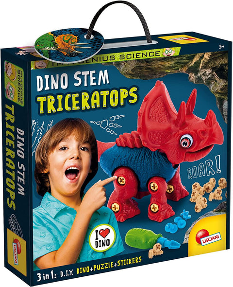 Experimentele micului geniu - Set STEM Triceratops