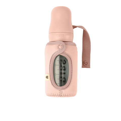 BIBS - Husa pentru biberonul din sticla 110 ml, Blush