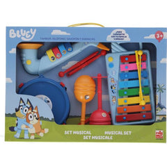 Set Xilofon, Tamburina, Saxofon și Maracas Bluey