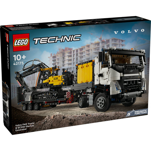 Camionul FMX si excavatorul electric EC230 de la Volvo