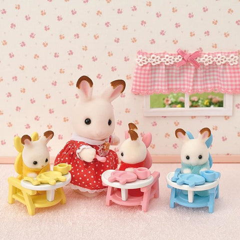 Sylvanian Families-Set De Ingrijire A Iepurasilor Tripleti