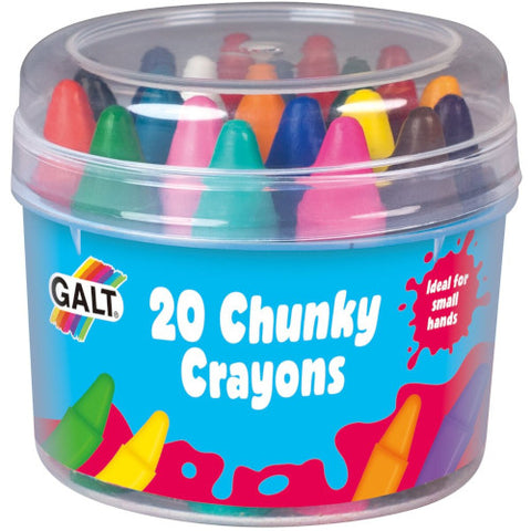Galt - 24 Chunky Crayons - Set 24 Creioane Cerate