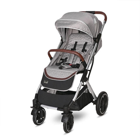 Carucior pentru nou-nascut Storm, pana la 22 kg, cadru aluminiu, Opaline Grey