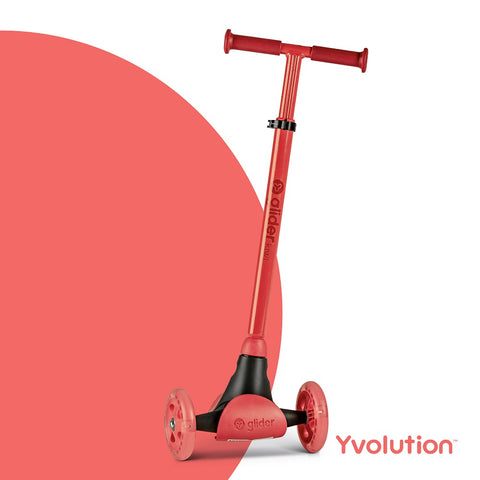 Trotineta cu 3 roti Yvolution Y Glider Kiwi Red