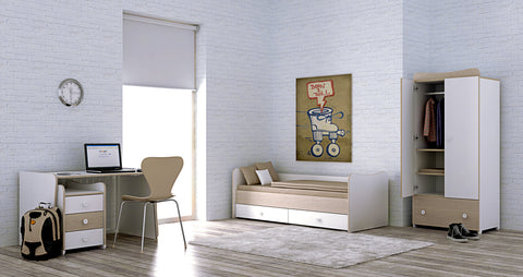 Mobilier Maxi Plus, White & Artwood