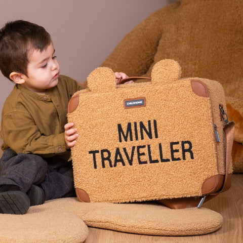 Valiza pentru copii Childhome Mini Traveller Teddy