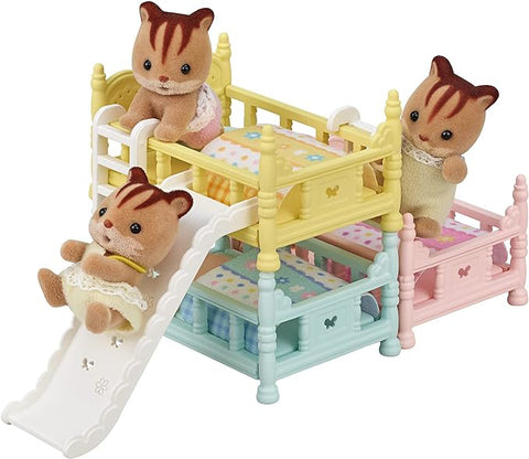 Sylvanian Families-Patuturi Supraetajate Triple