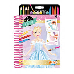 Set fashion designer pentru copii-Deseneaza rochii prințese