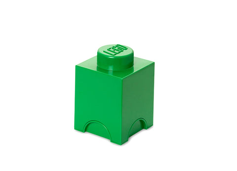 Cutie depozitare LEGO 1 verde inchis