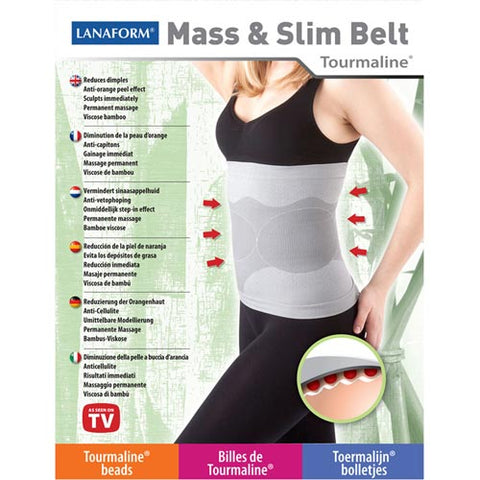 Lanaform - Centura Anticelulitica Mass and Slim Belt 