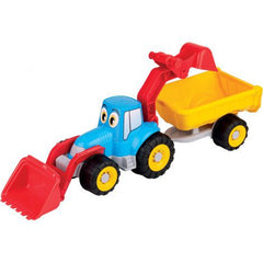 Tractor Cu Remorca, Incarcator Și Cupa