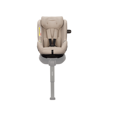 Nuna - Set Scaun auto rotativ i-Size TODL next Biscotti, 40-105 cm + Baza isofix BASE next i-Size pentru TODL next, testat ADAC