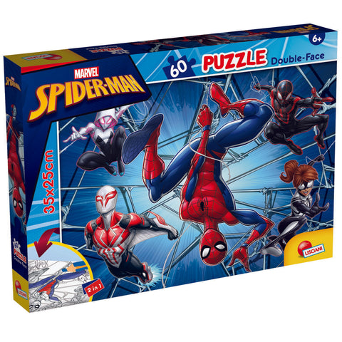 Puzzle de colorat - Spiderman (60 de piese)