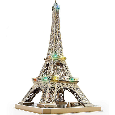 CubicFun - Puzzle 3D LED Turnul Eiffel