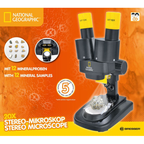 National Geographic - Microscop Stereo 20x