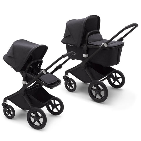 Carucior Bugaboo Fox 2 Mineral Black Washed Black 2 in 1