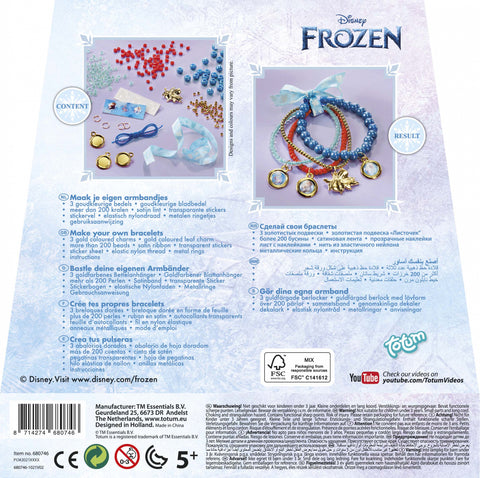 Set creativ DIY Bratari mitice Disney Frozen