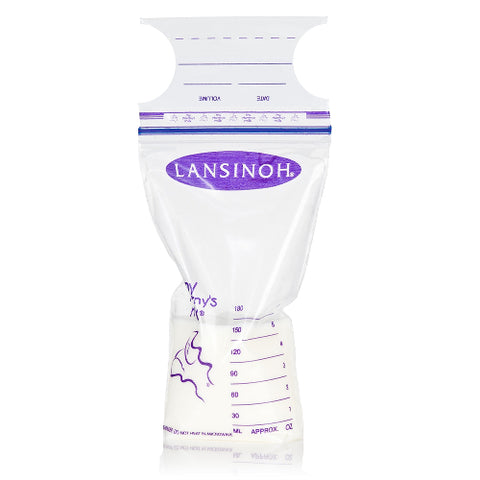 Lansinoh - Pungi Stocare Lapte Matern 25 Buc