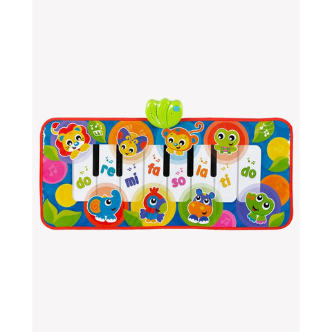 Salteluta, Playgro, Pentru bebelusi, Pian de Jucarie, Jumbo Jungle Musical, 79 cm, Cu 8 melodii