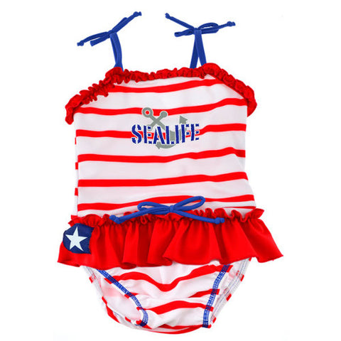 Swimpy - Costum de Baie SeaLife Red L