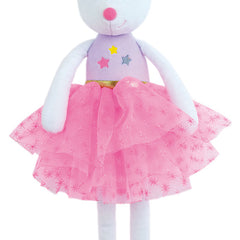 Jucărie Plus Muzicală Jemini 40cm Balerina Șoricel Alb