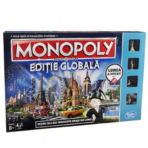 Hasbro - Joc de Societate Monopoly Here and Now