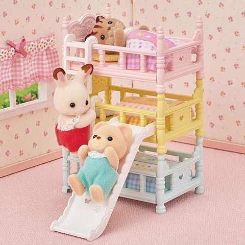 Sylvanian Families-Patuturi Supraetajate Triple
