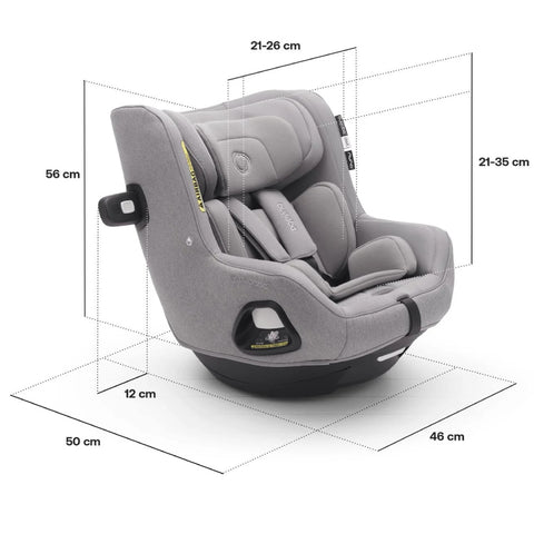 Scaun auto rotativ Bugaboo Owl Grey