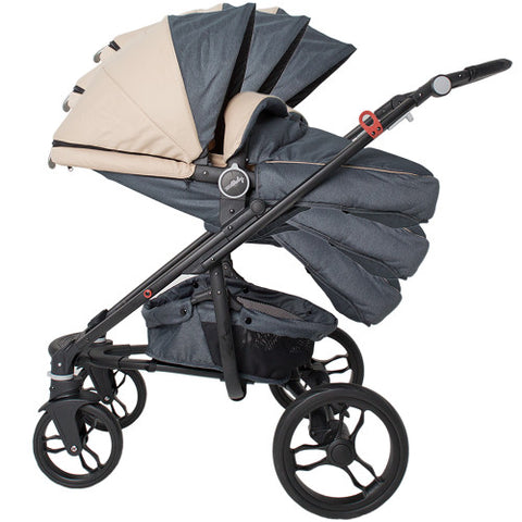 DHS Baby - Carucior 2 in 1 Modular DHS Baby cu Parte Sport si Landou Arrow