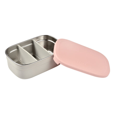 Caserola inox Beaba Powder Pink