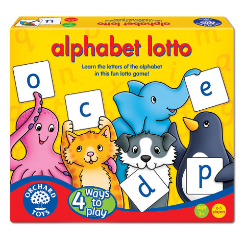 Orchard - Joc Educativ Loto in Limba Engleza Alfabetul
