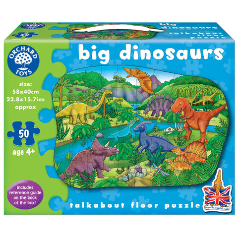 Orchard - Puzzle de Podea Dinozauri 50 Piese