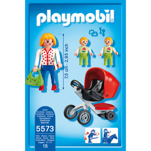 Playmobil - City Life - Carucior cu Gemeni