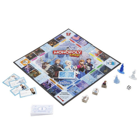 Hasbro - JJoc de Societate Monopoly Junior Editia Frozen