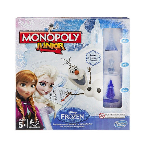 Hasbro - JJoc de Societate Monopoly Junior Editia Frozen