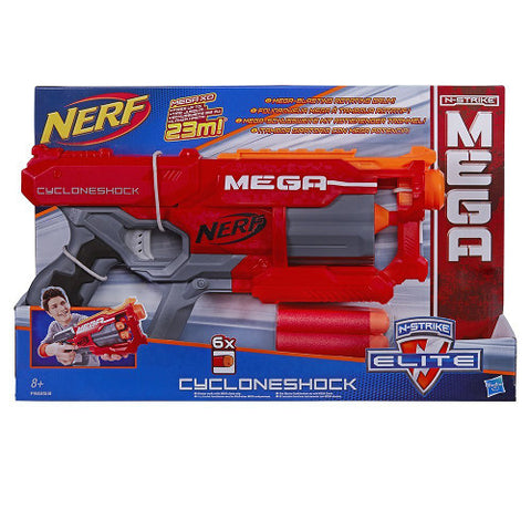 Hasbro - Blaster Nerf N-Strike Elite Mega Cyclone Shock