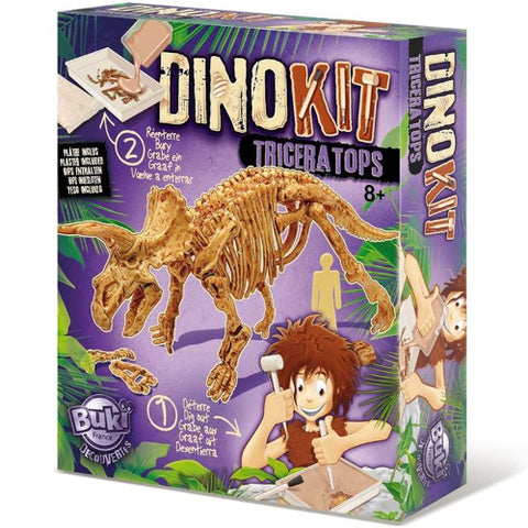 Buki France - Paleontologie - Dino Kit Triceratops