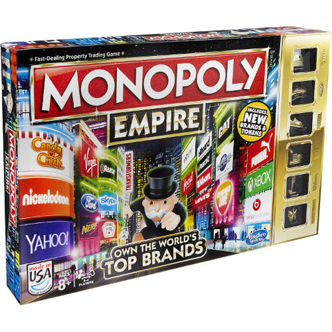 Hasbro - Joc de Societate Monopoly Empire Top Brands