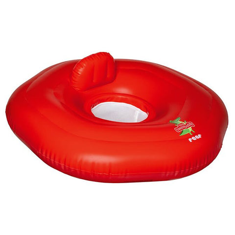 Colac scaun gonflabil de inot pentru bebelusi, pana la 11 kg (6-12 luni), rosu, Reer MySwimBuddy Swim Seat, 66014